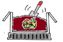 生ごみを埋める